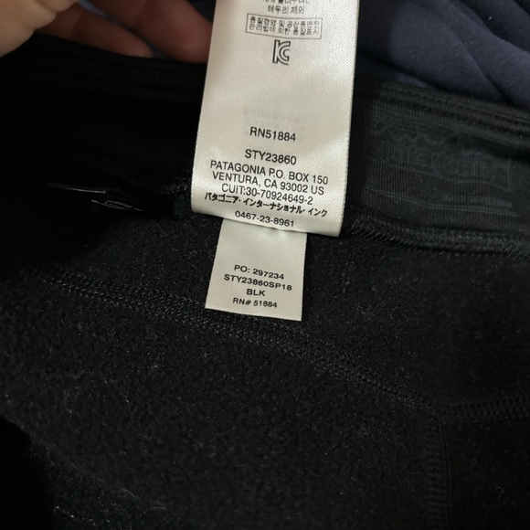 Patagonia fleece lined sweatpants L - Picture 4 of 4